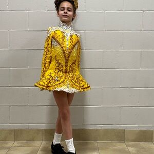 Irish dance prize winner/prelim dress U11